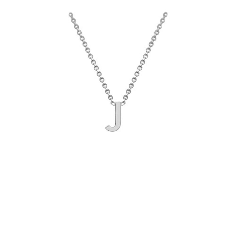 9ct White Gold "A-Z" Initial Necklace