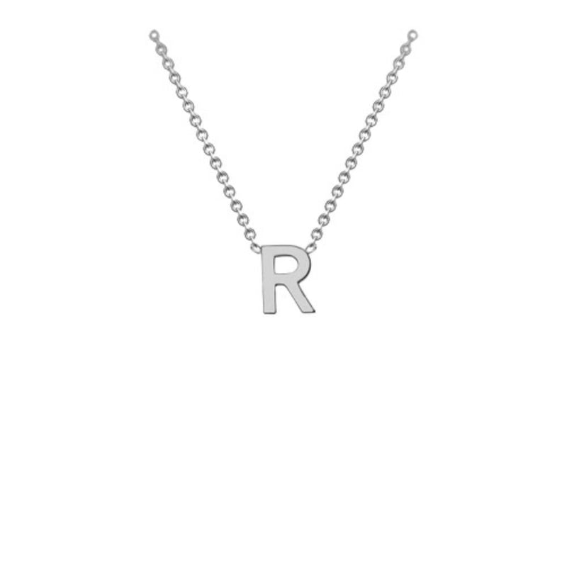 9ct White Gold "A-Z" Initial Necklace