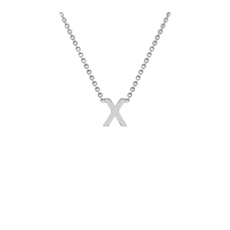 9ct White Gold "A-Z" Initial Necklace