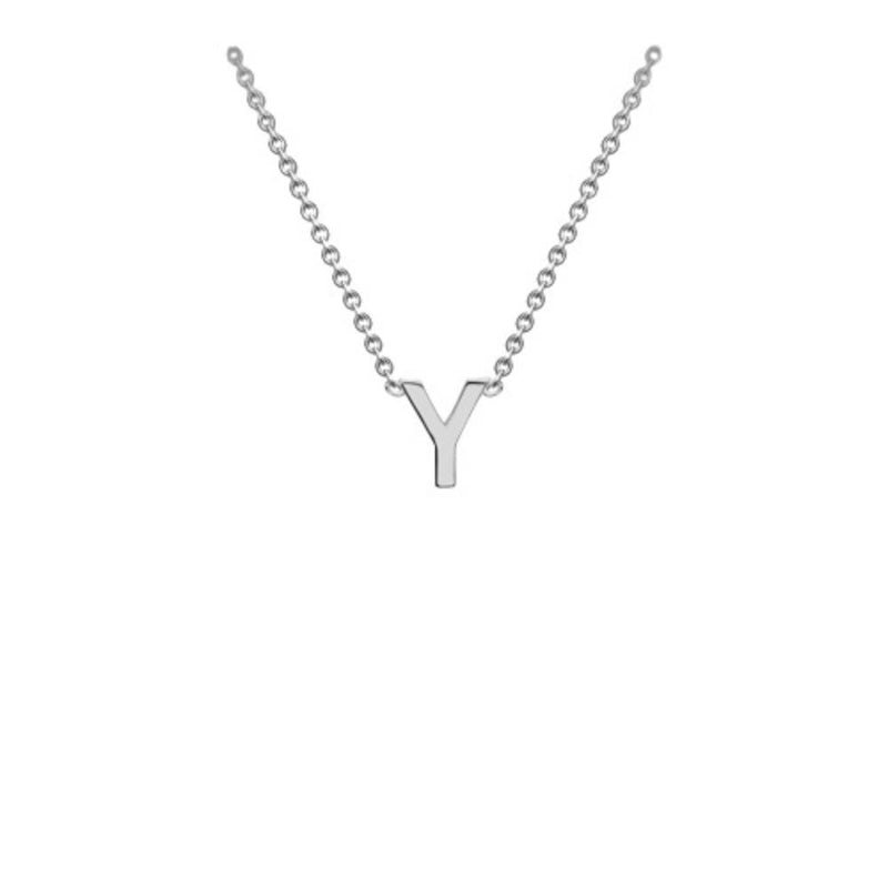 9ct White Gold "A-Z" Initial Necklace