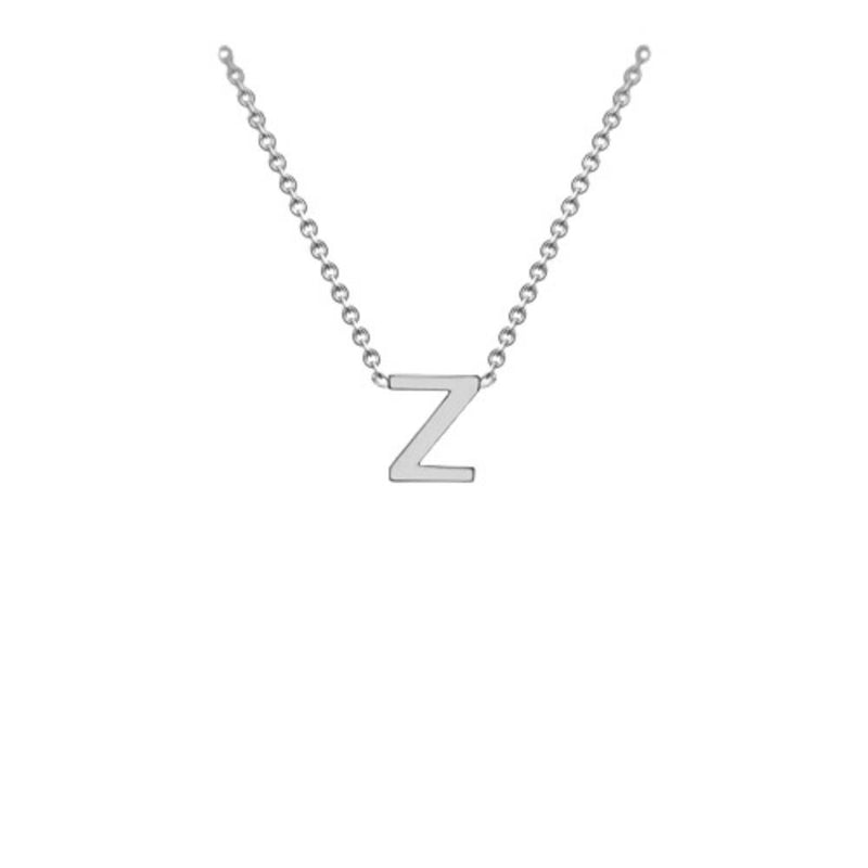 9ct White Gold "A-Z" Initial Necklace