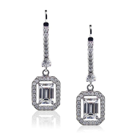 Carat London Sterling Silver Moxie Drop Earrings