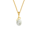 9ct Gold Cultured Freshwater Pearl Necklace