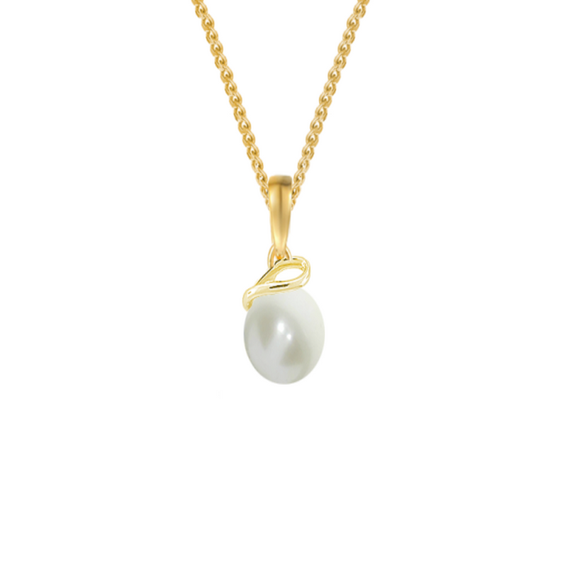 9ct Gold Cultured Freshwater Pearl Necklace