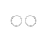 18ct Gold Huggie Hoop Creole Earrings