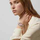 Gucci G-Timeless Quartz Pink Mother of Pearl Dial 29mm Ladies Watch YA1265062