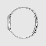 Gucci Quartz Silver Steel Pink Dial 29mm Ladies Watch YA142511