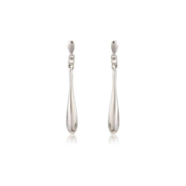 9ct Gold Long Drop Earrings