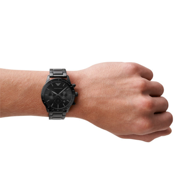 Emporio Armani Mario Quartz Black Tone 43mm Watch AR11242