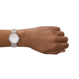 Emporio Armani Gianni T-Bar Two Tone Steel 32mm Ladies Watch AR11537