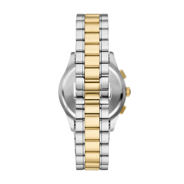 Emporio Armani Paolo Quartz Two Tone Steel Blue Dial 42mm Watch AR11579