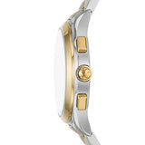 Emporio Armani Paolo Quartz Two Tone Steel Blue Dial 42mm Watch AR11579
