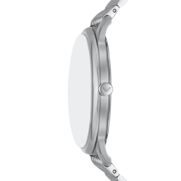 Emporio Armani Minimalist Quartz Silver Tone 42mm Watch AR11599