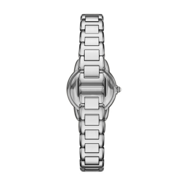 Emporio Armani Mia Quartz Silver Steel Mother of Pearl Dial 26mm Ladies Watch AR11669