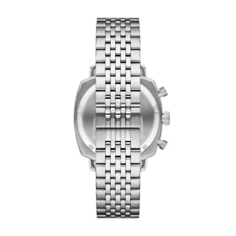Emporio Armani Carlo Quartz Silver Steel Blue Dial 40mm Watch AR11688