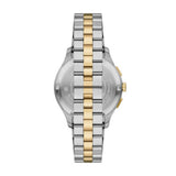 Emporio Armani Dario Quartz Two Tone Steel Green Dial 42mm Watch AR11692