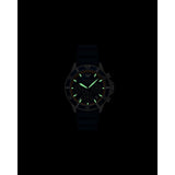 Emporio Armani World Explorer Solar Blue & Orange Dial Blue Silicon Strap 43mm Watch AR11696