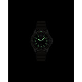 Emporio Armani World Explorer Solar Black Dial Green Silicon Strap 42mm Watch AR11699