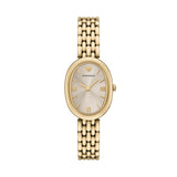 Emporio Armani Sinfonia Quartz Gold Steel Grey Dial 26mmx34mm Watch AR11707