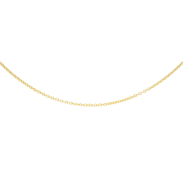 9ct Gold Trace Adjustable Chain