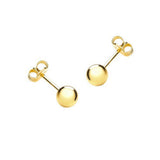 9ct Gold Spanish Ball Stud Earrings