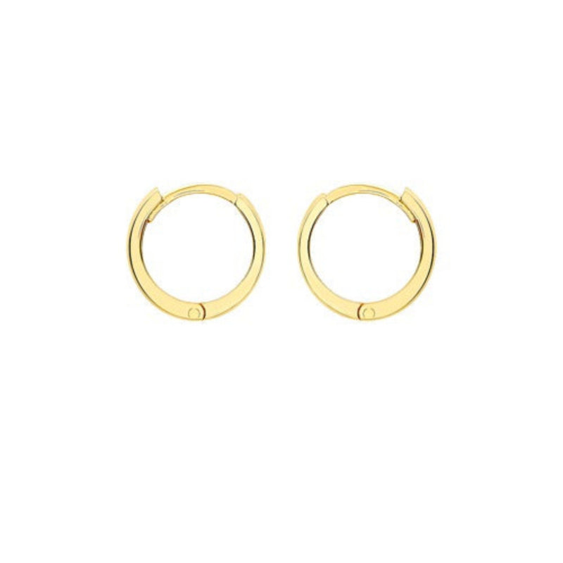 9ct Gold Huggy Hoop Earrings