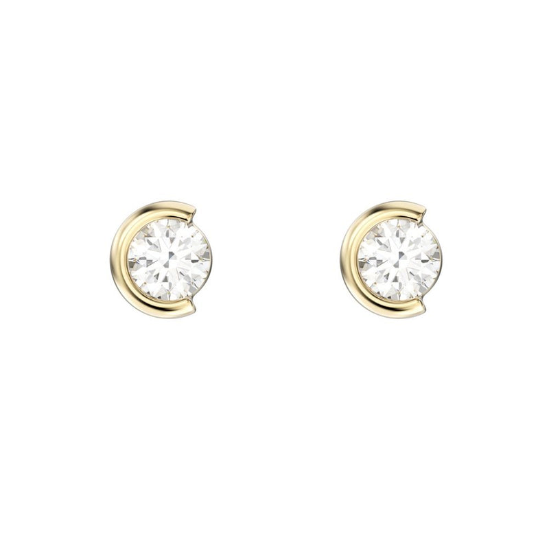 9ct Gold Diamond Stud Earrings