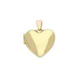 9ct Gold Heart Locket Necklace