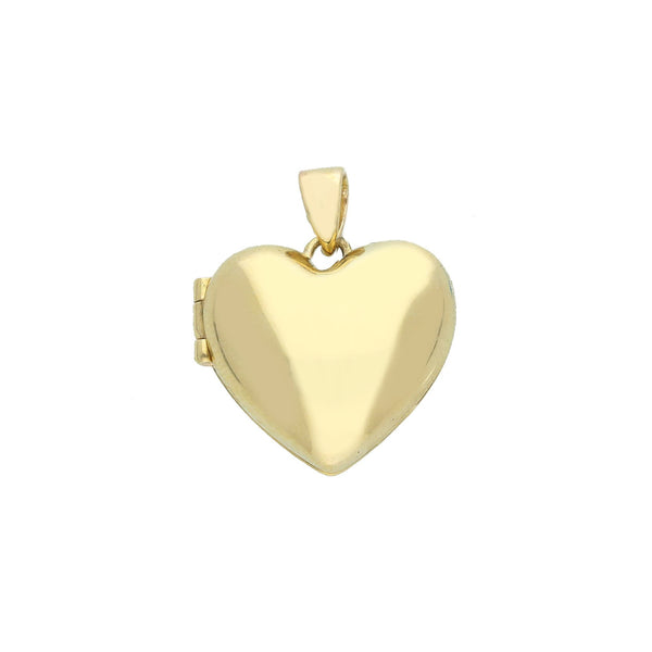 9ct Gold Heart Locket Necklace
