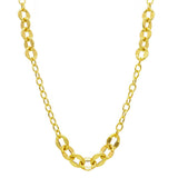 9ct Gold Fancy Link Necklace