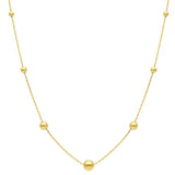9ct Gold Bead Necklace
