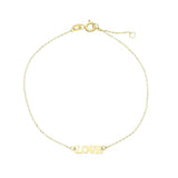 9ct Gold "Love" Bracelet