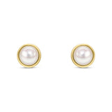 9ct Gold Freshwater Pearl Stud Earrings