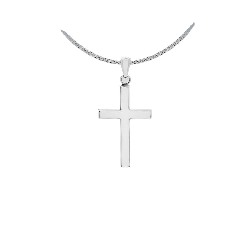 Sterling Silver Small Cross Necklace