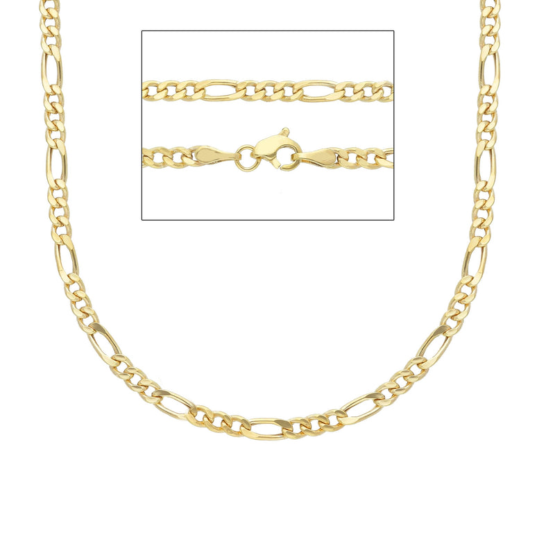9ct Gold Figaro Chain