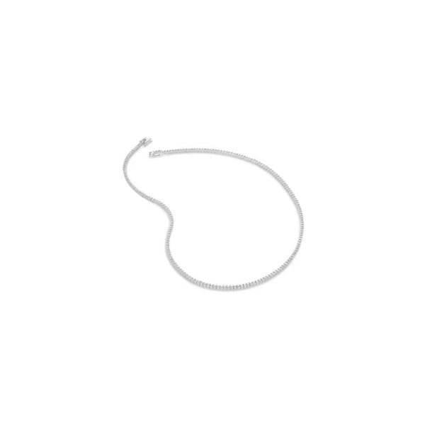 Carat London Lexi Sterling Silver Tennis Necklace