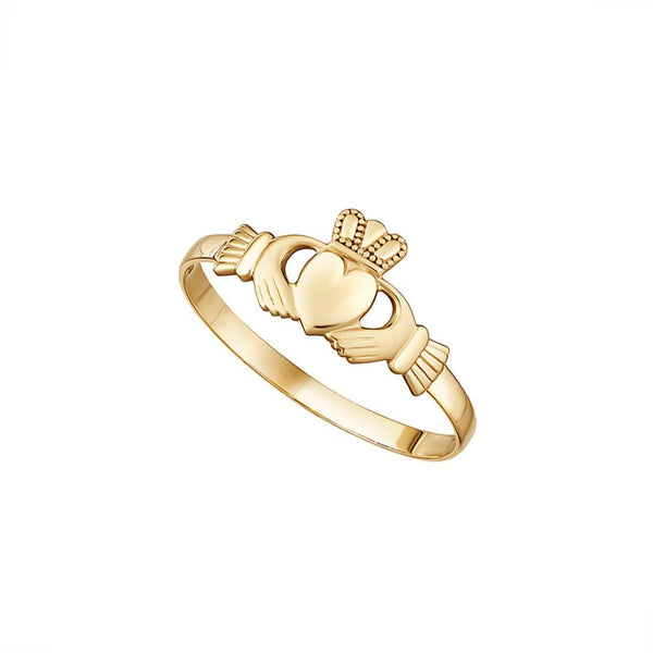 9ct Gold Medium Claddagh Ring