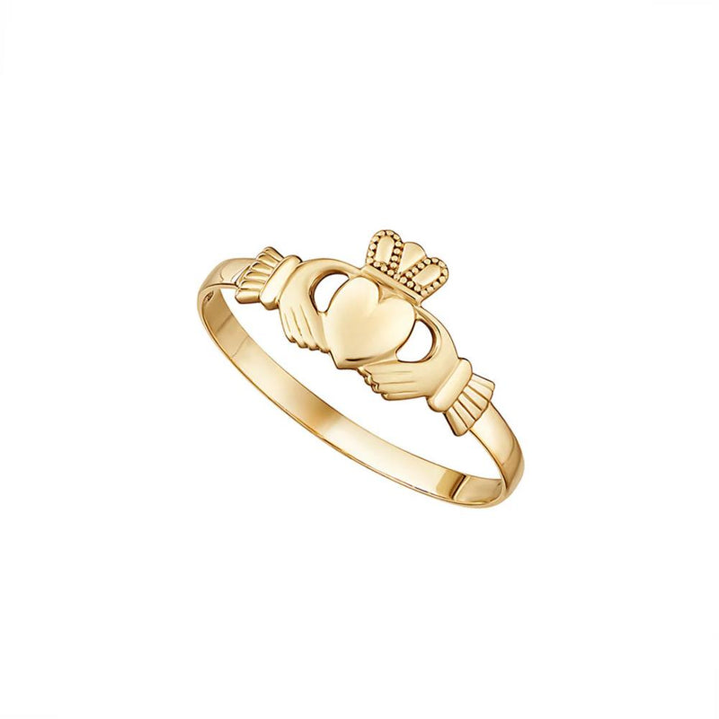9ct Gold Medium Claddagh Ring