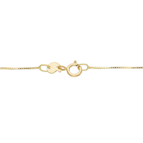 9ct Gold Polished Star Necklace
