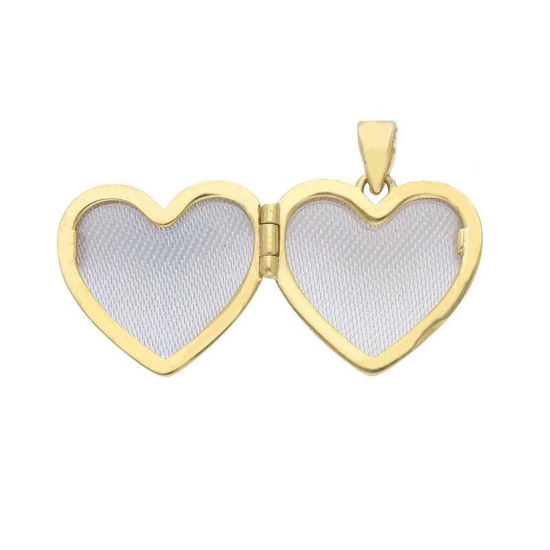 9ct Gold Heart Locket Necklace