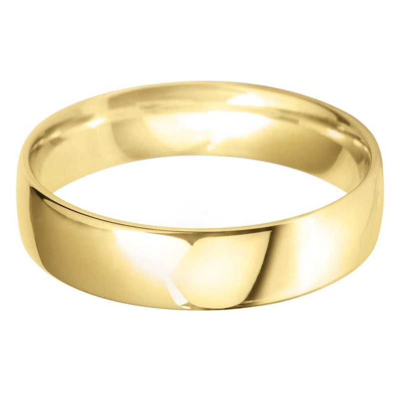 18ct Gold Court Wedding Ring