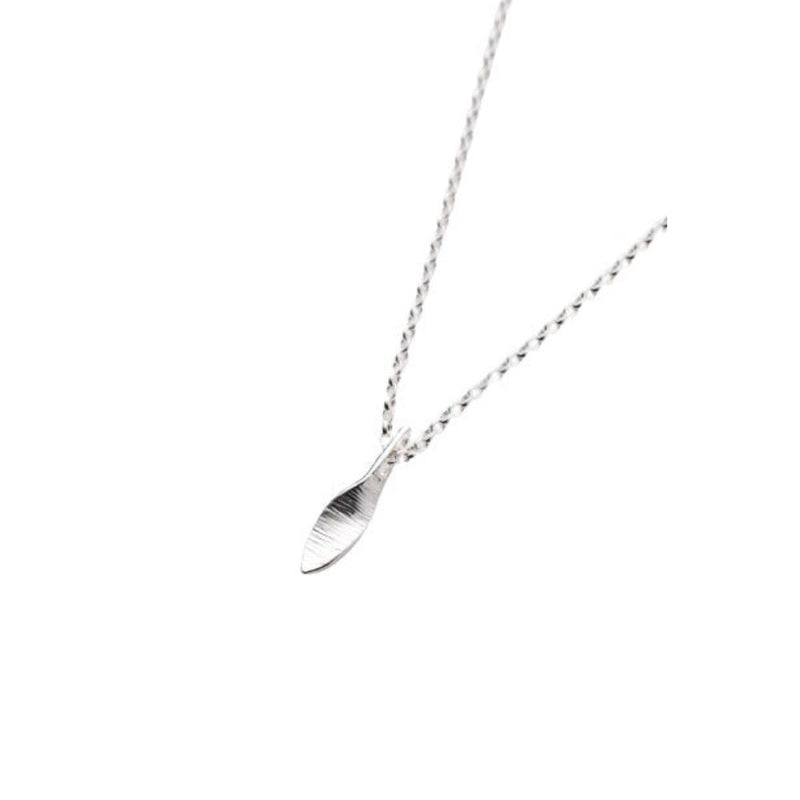 Martina Hamilton Bean Ri Petite Silver Necklace