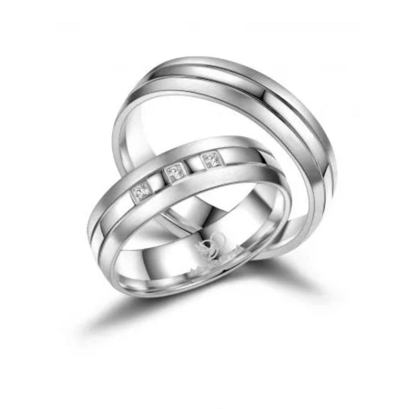 Sterling Silver 5.50mm Wave Ring