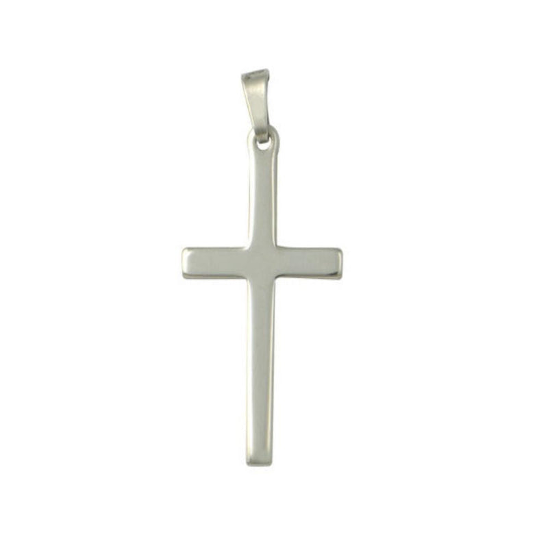 Sterling Silver Medium Cross Necklace