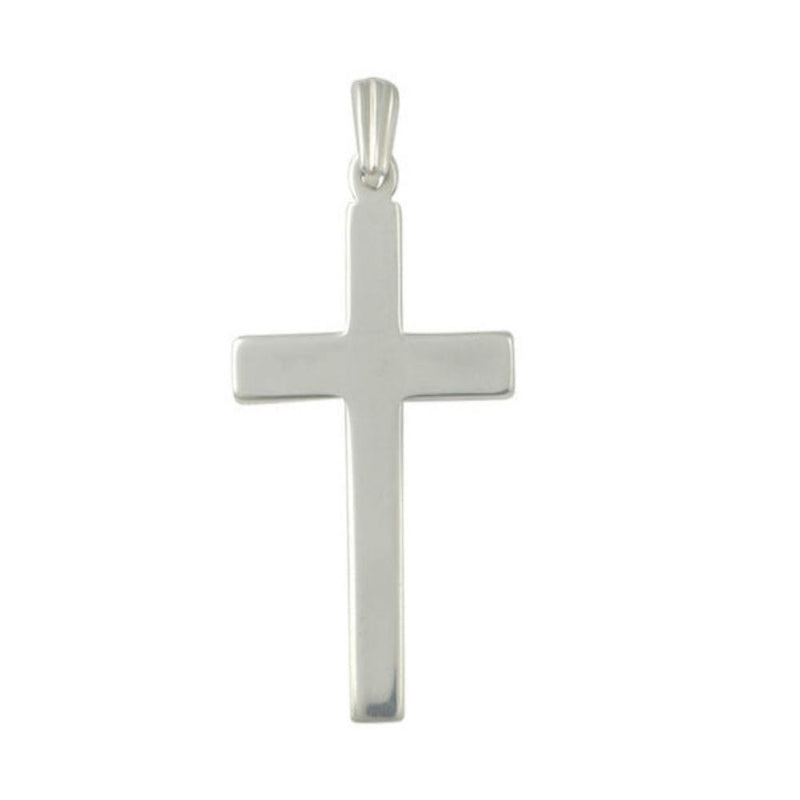 Sterling Silver Large Cross Pendant