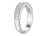 18ct White Gold 1.02ct Micro Prong Set Diamond Eternity / Wedding Ring