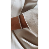Carat London Sterling Silver Vianne Round Prolong Tennis Bracelet