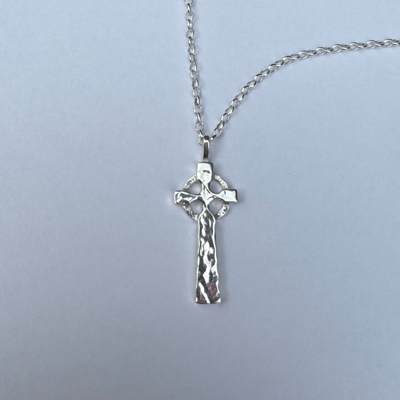 Martina Hamilton Sterling Silver Celtic Cross Necklace
