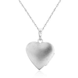 Sterling Silver Heart Locket Necklace