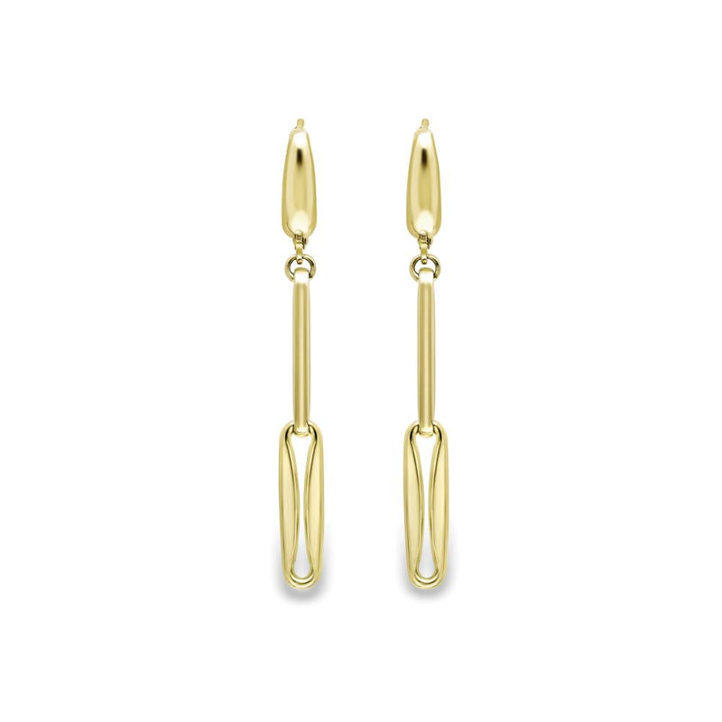 9ct Gold Drop Earrings